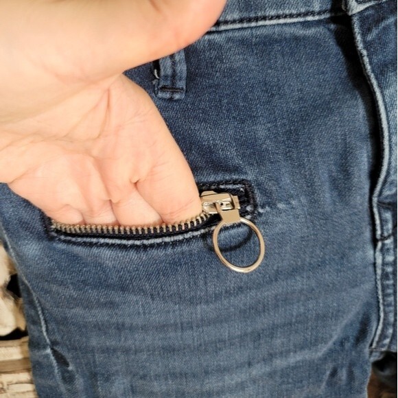 Express Express SuperSoft Ankle Legging Mid Rise Skinny Denim Stretch Jeans - Picture 6 of 10